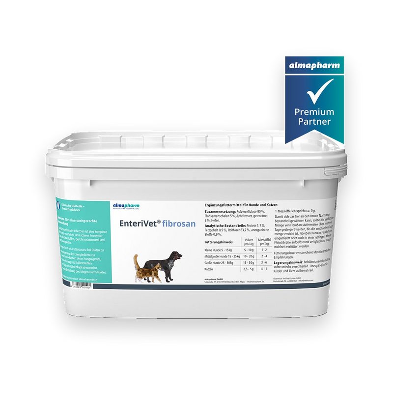 almapharm EnteriVet fibrosan für Hunde und Katzen