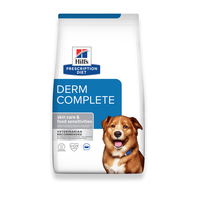 Hills Prescription Diet Canine Derm Complete Trockenfutter für Hunde
