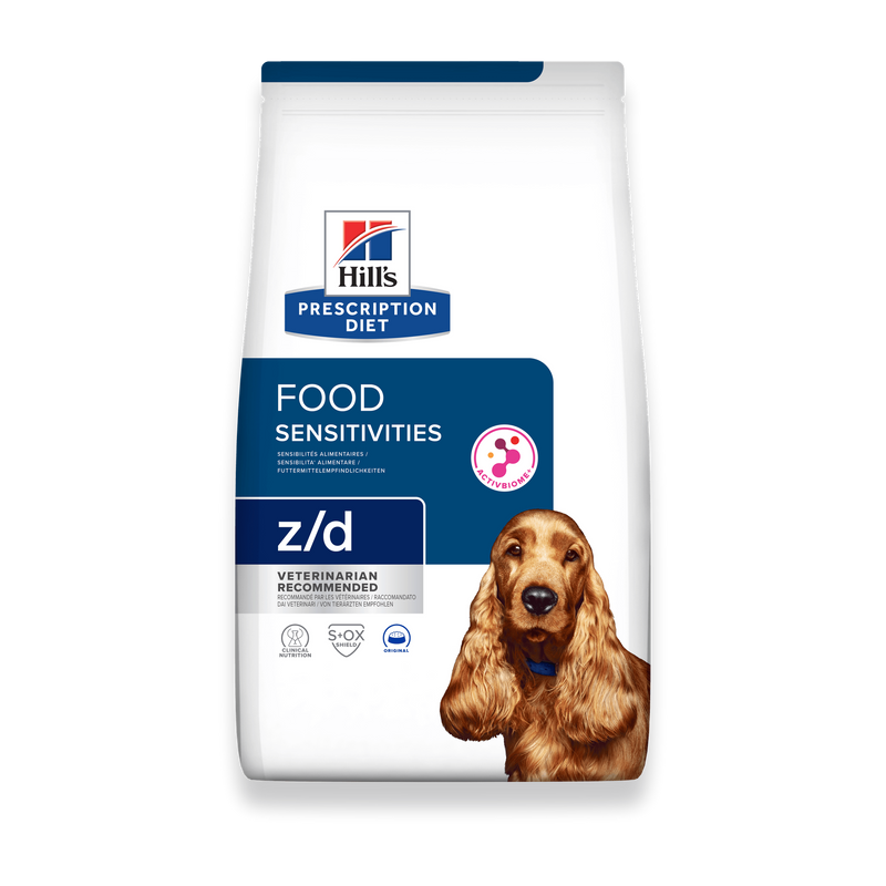 Hills Z/D ActivBiome+ Hundetrockenfutter bei Futtermittelallergie