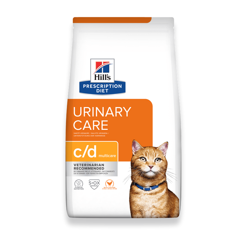 Hills Feline c/d Multicare Trockenfutter mit Huhn für Katzen