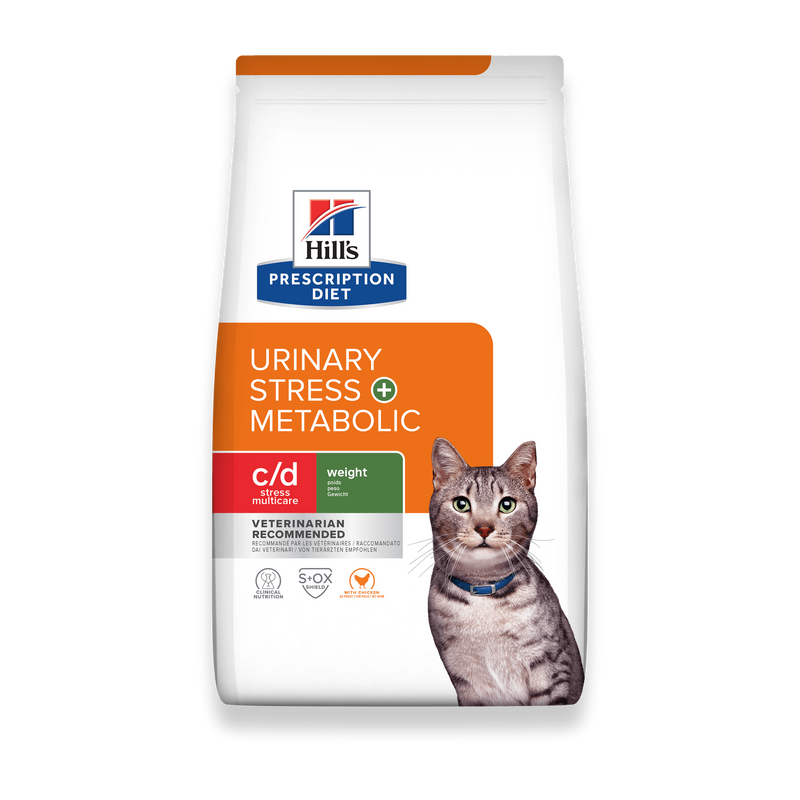 Hills Prescription Diet Feline c/d Multicare Urinary Stress + Metabolic Trockenfutter für Katzen