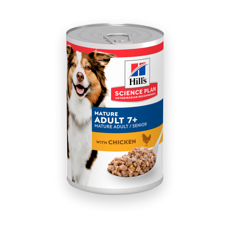 Hills Science Plan Canine Mature Adult 7+ Hund Huhn Dosenfutter