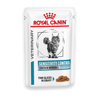 Royal Canin Sensitivity Control Huhn mit Reis Feine Stückchen in Soße Frischebeutel für Katzen