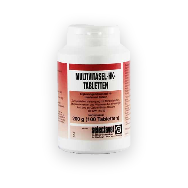 Multivitasel HK Tabletten für Hunde und Katzen