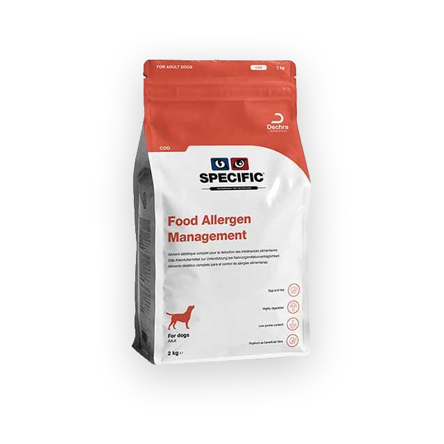 Specific CDD Food Allergen Management Trockenfutter für Hunde 2 kg