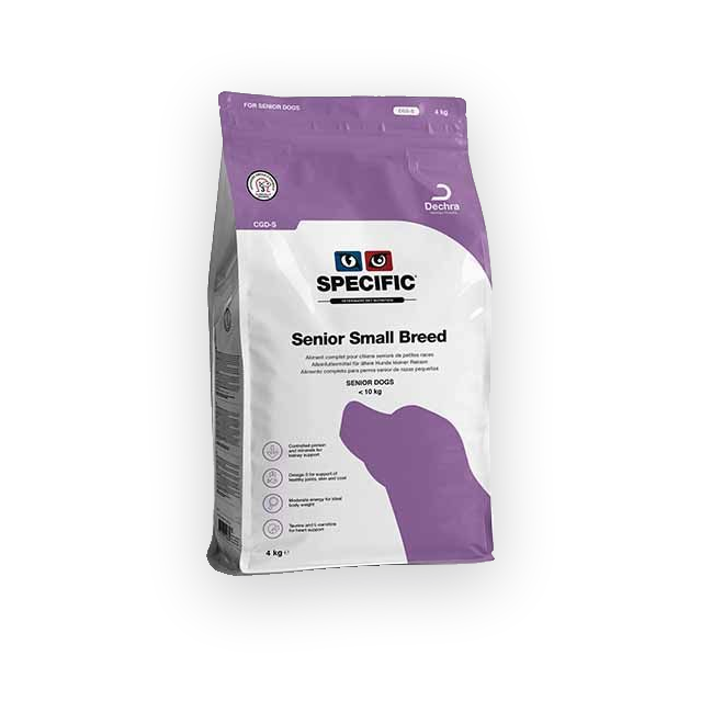 Specific CGD-S Senior Small Breed Trockenfutter für Hunde 4 kg