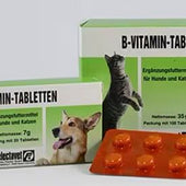 Selectavet B-Vitamin Tabletten für Hund und Katze