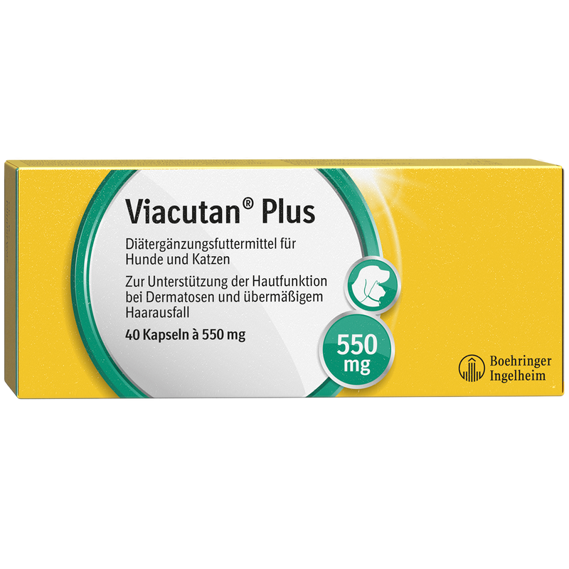 Boehringer Ingelheim Viacutan Plus Kapseln für Hund + Katze