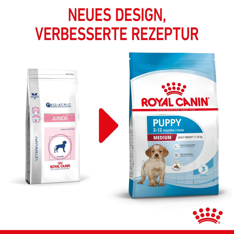 Royal Canin Medium Puppy für Welpen mittelgroßer Hunderassen