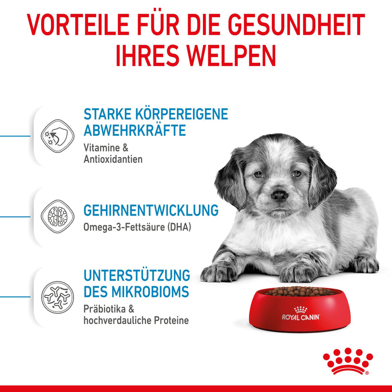 Royal Canin Medium Puppy für Welpen mittelgroßer Hunderassen