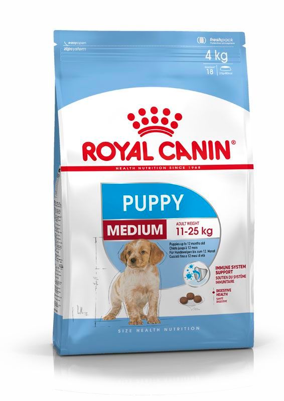Royal Canin Medium Puppy für Welpen mittelgroßer Hunderassen