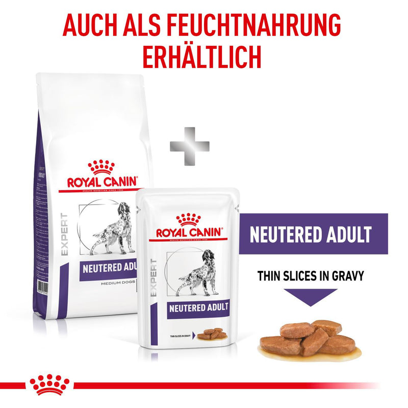 Royal Canin Neutered Adult Medium Dogs Trockenfutter für Hunde