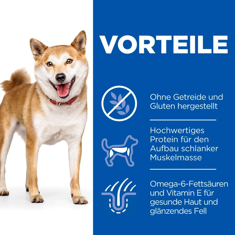 Hills Science Plan Canine Adult No Grain Medium Huhn Trockenfutter