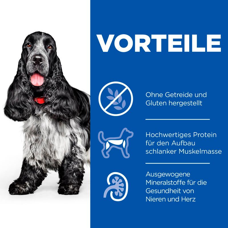 Hills Science Plan No Grain Mature Adult 7+ Trockenfutter für Hunde