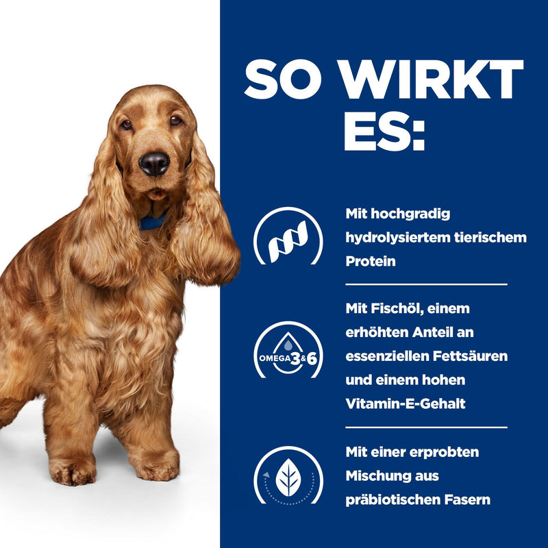 Hills Z/D ActivBiome+ Hundetrockenfutter bei Futtermittelallergie
