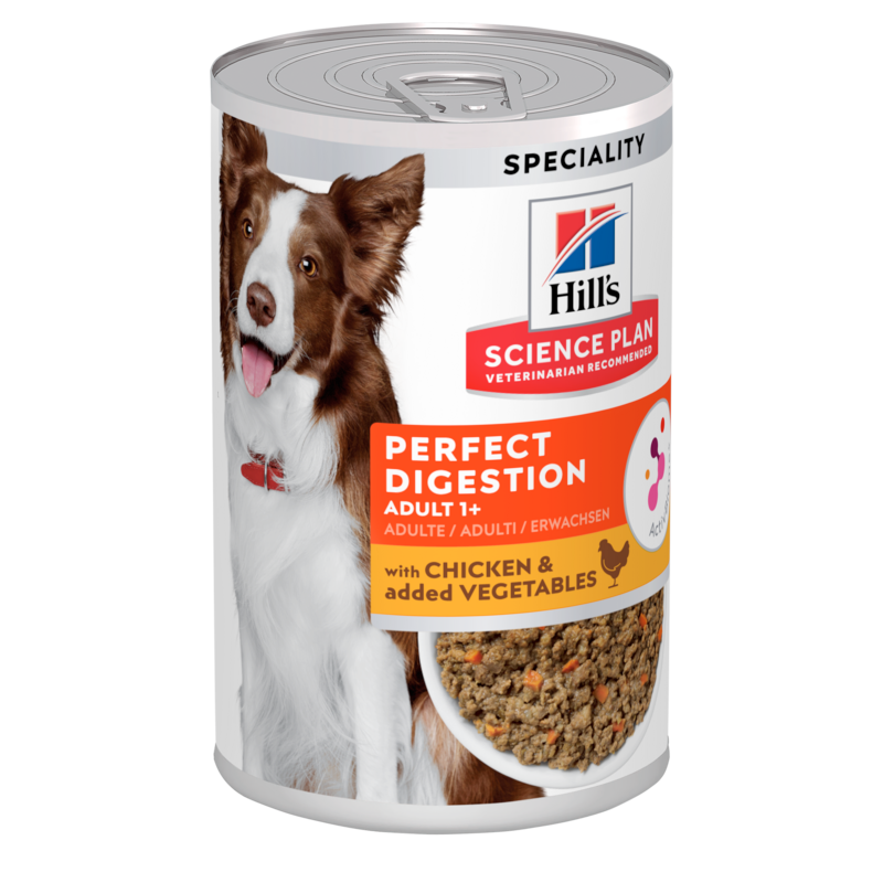Hills Science Plan Canine Perfect Digestion Adult Huhn Dosenfutter für Hunde