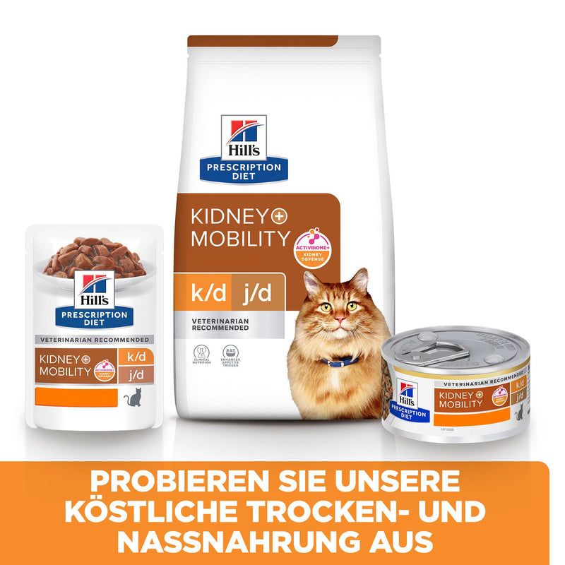Hills k/d + Mobility Trockenfutter für Katzen