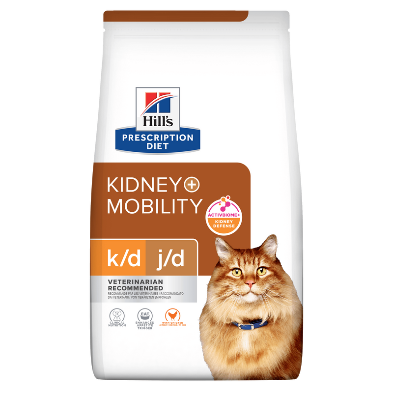 Hills k/d + Mobility Trockenfutter für Katzen