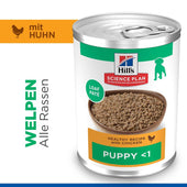 Hills Science Plan Canine Hund Puppy Huhn Dosenfutter
