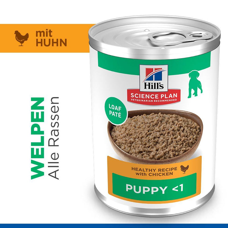 Hills Science Plan Canine Hund Puppy Huhn Dosenfutter