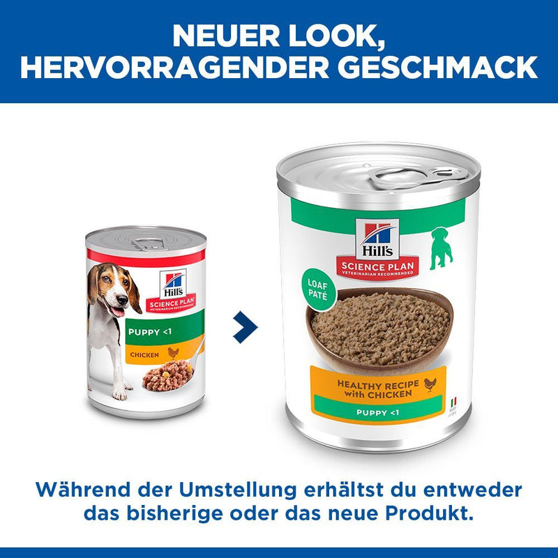 Hills Science Plan Canine Hund Puppy Huhn Dosenfutter