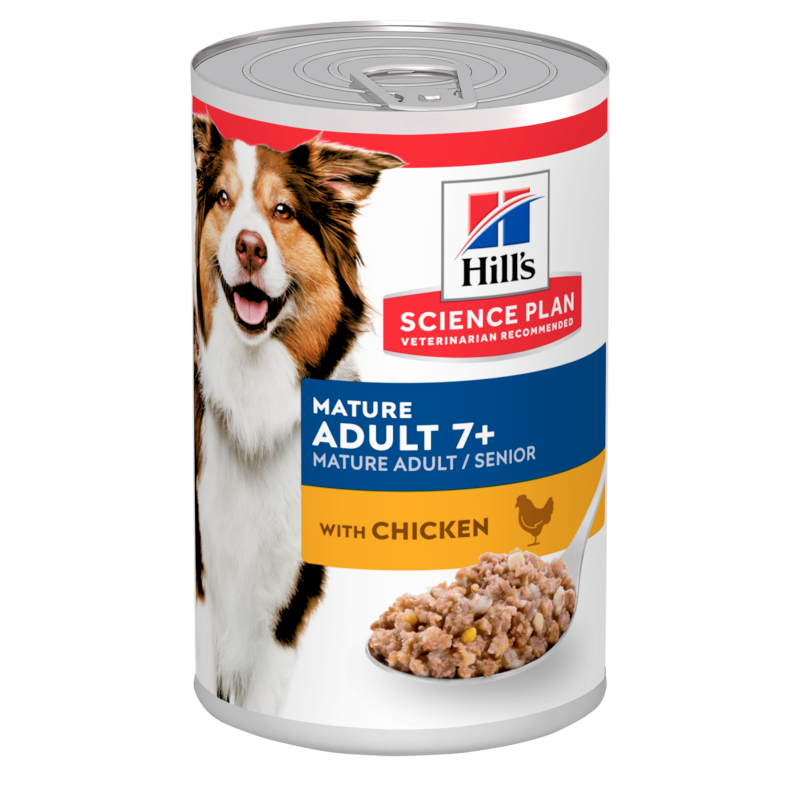 Hills Science Plan Canine Mature Adult 7+ Hund Huhn Dosenfutter