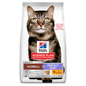 Hills Science Plan Hairball & Perfect Coat Adult Trockenfutter für Katzen
