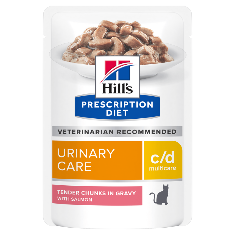 Hills Feline c/d Multicare Lachs Frischebeutel für Katzen