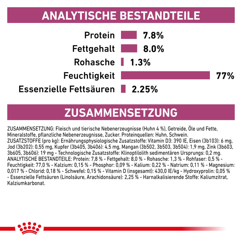 Royal Canin Renal Huhn Feine Stückchen in Soße Frischebeutel für Katzen