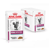 Royal Canin Renal Fisch Feine Stückchen in Soße Frischebeutel für Katzen