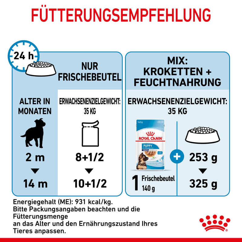 Royal Canin Maxi Puppy Frischebeutel