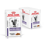 Royal Canin Mature Consult Feine Stückchen in Soße Frischebeutel für Katzen