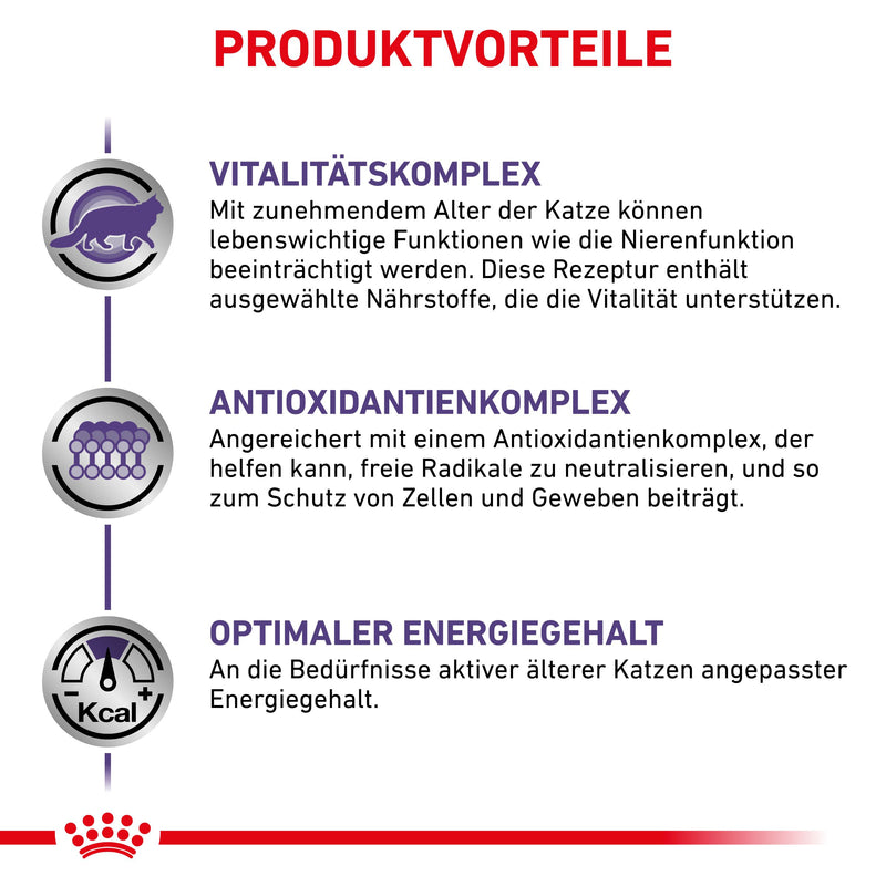 Royal Canin Mature Consult Feine Stückchen in Soße Frischebeutel für Katzen