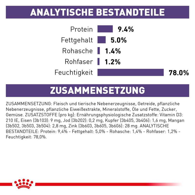 Royal Canin Mature Consult Mousse Frischebeutel für Hunde