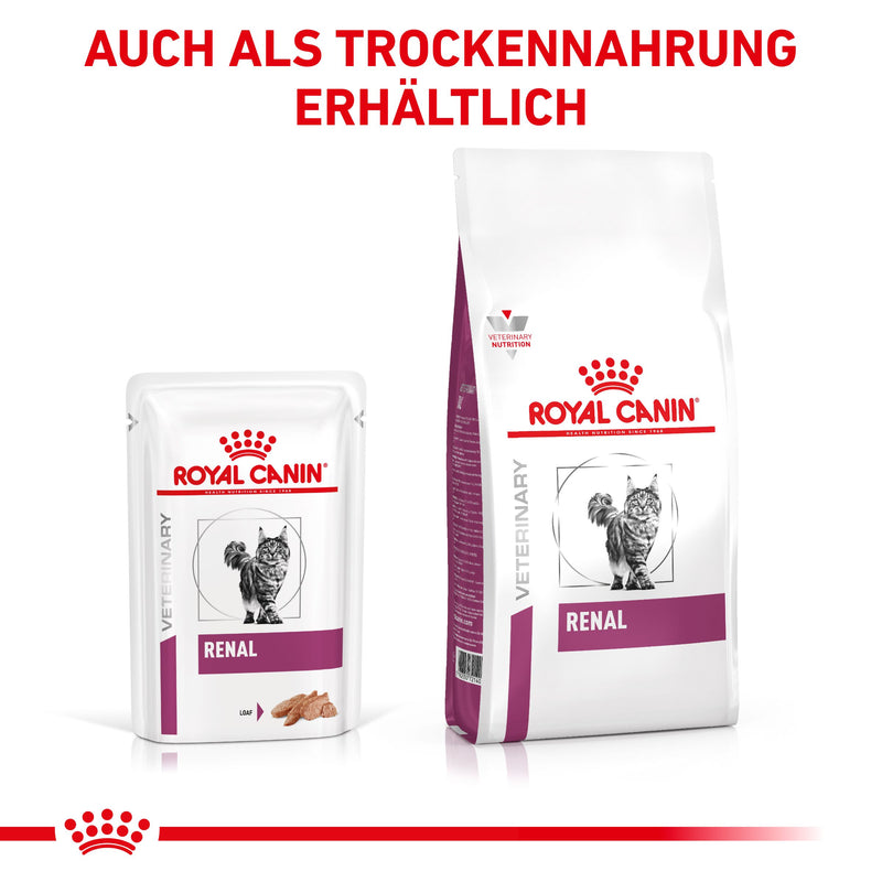 Royal Canin Renal Mousse Frischebeutel für Katzen