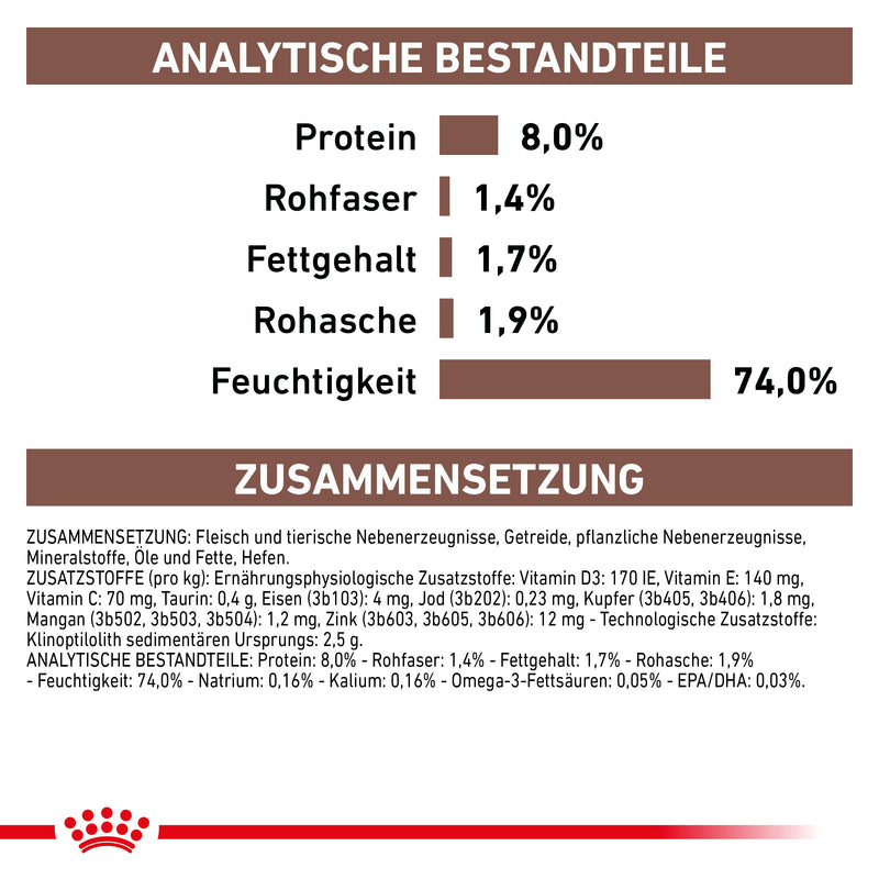 Royal Canin Gastrointestinal Low Fat Hundefutter in Dosen