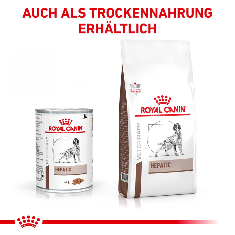 Royal Canin Hepatic Hund Nassfutter in Dosen