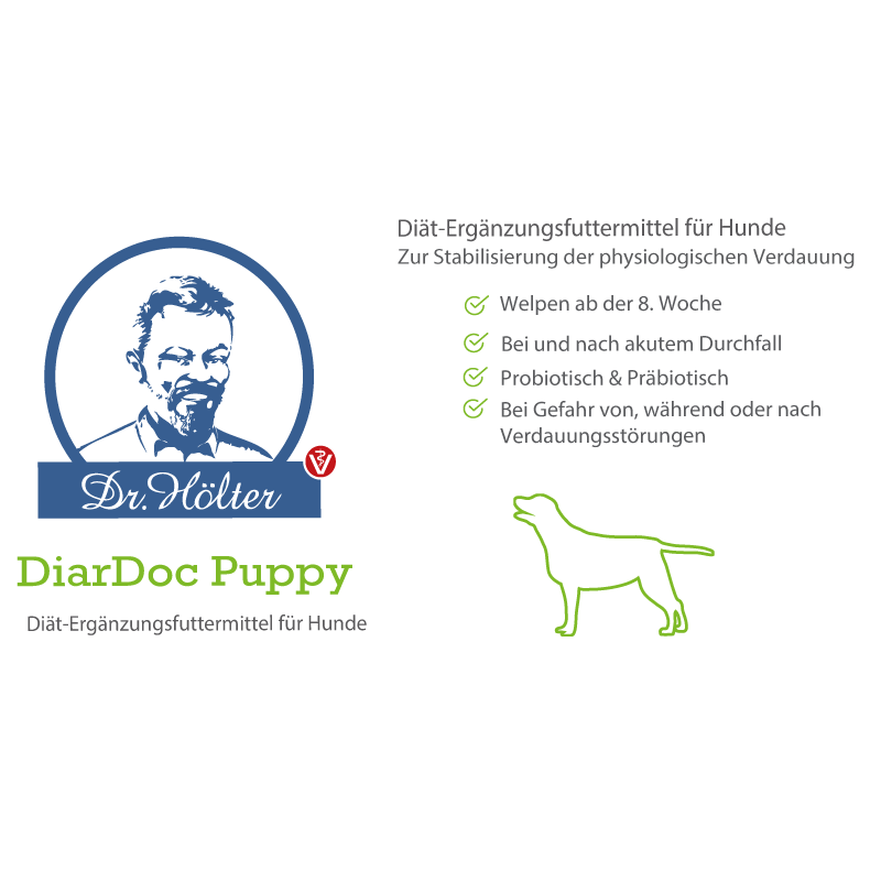 Dr. Hölter DiarDoc Puppy Verdauungszusatz für Welpen