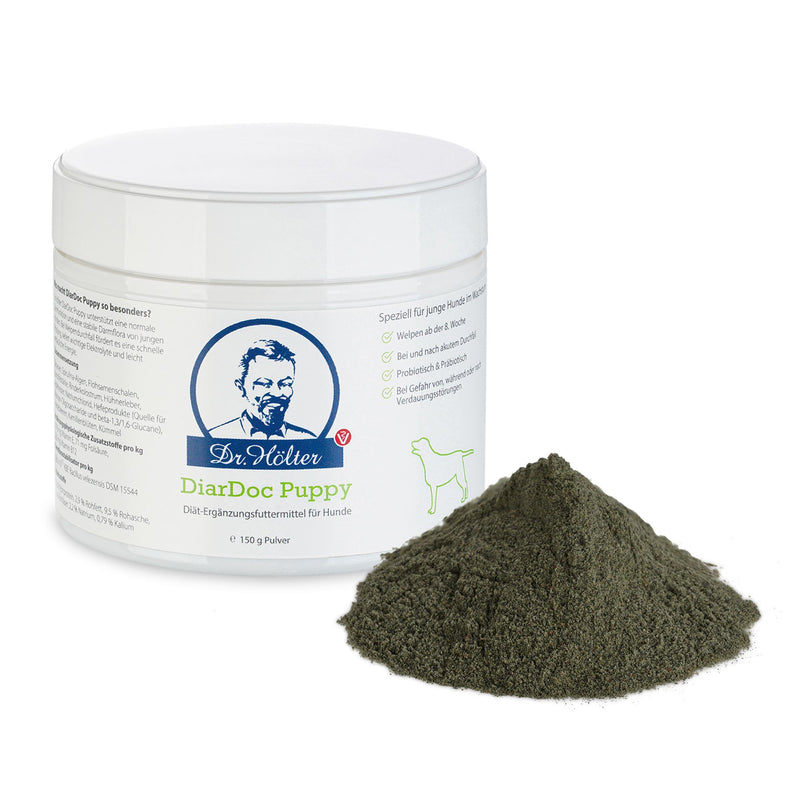 Dr. Hölter DiarDoc Puppy 150g Pulver Verdauungszusatz für Welpen