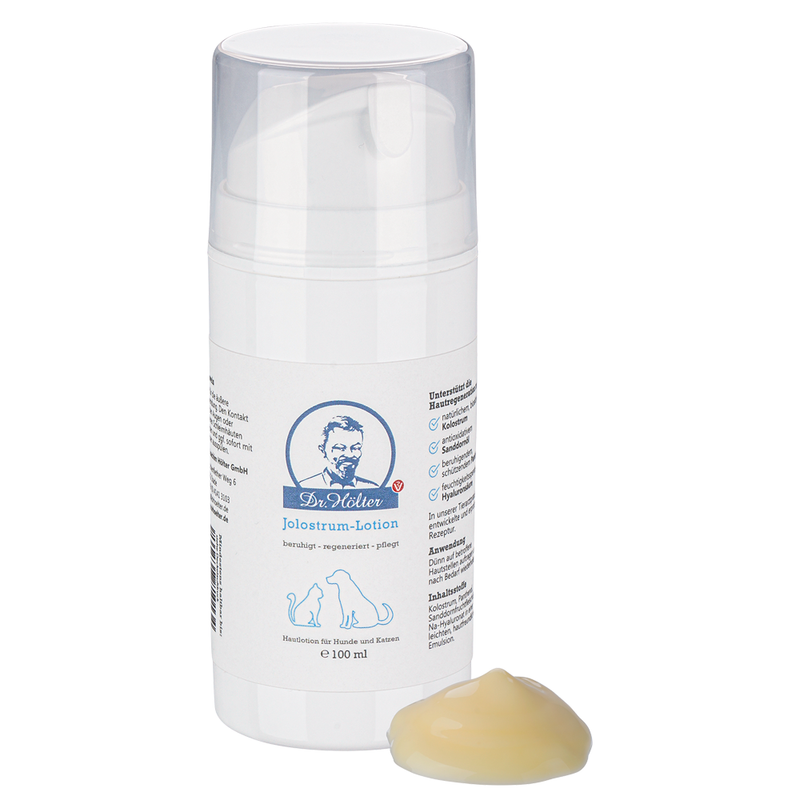 Hautlotion für Hunde und Katzen Dr. Hölter Jolostrum Lotion 100 ml