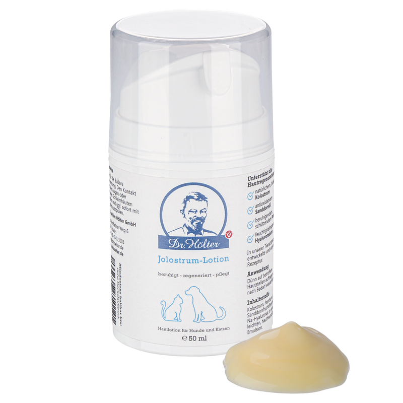 Hautpflege für Hunde und Katzen Dr. Hölter Jolostrum Lotion 50 ml