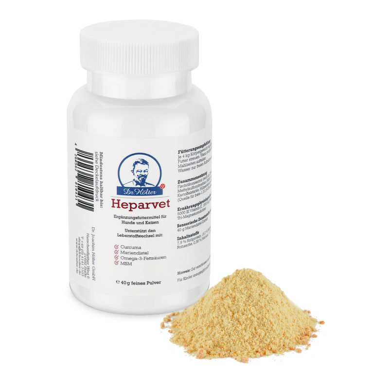 Hunde Leber Pulver 40g Dr. Hölter Heparvet