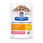 Hills Feline c/d Multicare Lachs Frischebeutel für Katzen