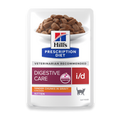 Hills Prescription Diet i/d Digestive Care Nassfutter für Kätzchen mit Huhn
