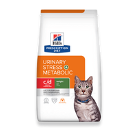 Hills Prescription Diet Feline c/d Multicare Urinary Stress + Metabolic Trockenfutter für Katzen