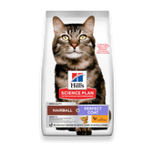 Hills Science Plan Hairball & Perfect Coat Adult Trockenfutter für Katzen