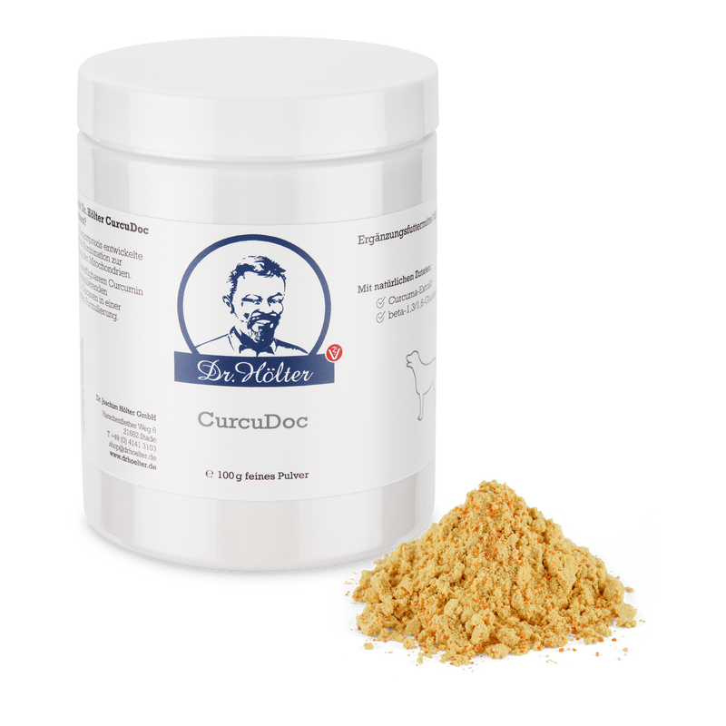 Kurkuma für Hunde Pulver 100g CurcuDoc