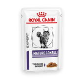 Royal Canin Mature Consult Feine Stückchen in Soße Frischebeutel für Katzen