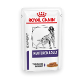 Royal Canin Neutered Adult Feine Stückchen in Soße Frischebeutel für Hunde