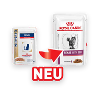 Royal Canin Renal Frischebeutel Beef/Chicken/Fish Umstellung